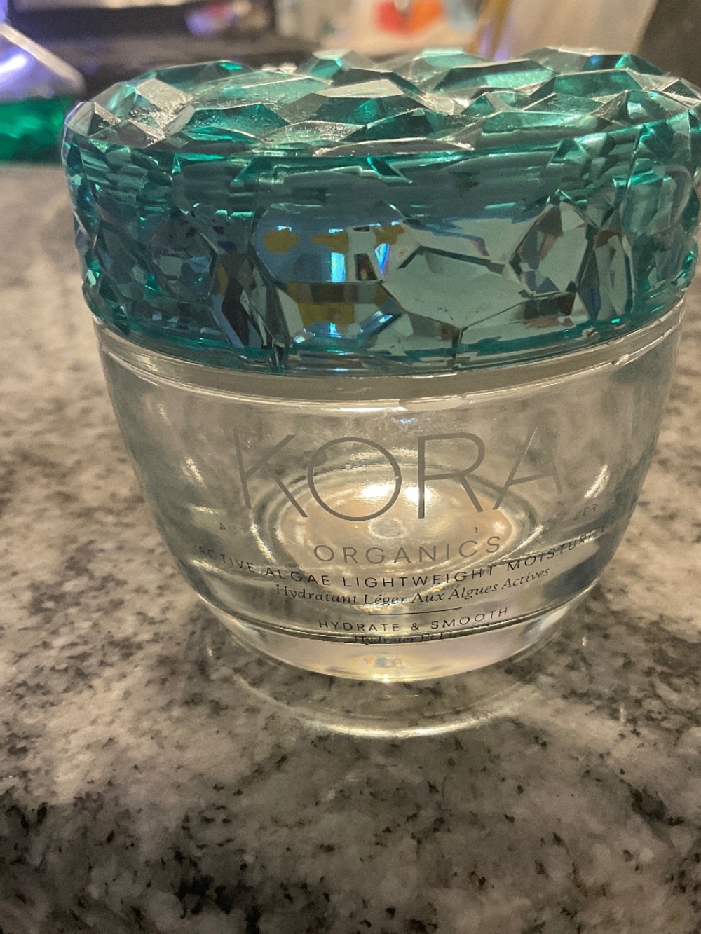 Kora glass refill jar